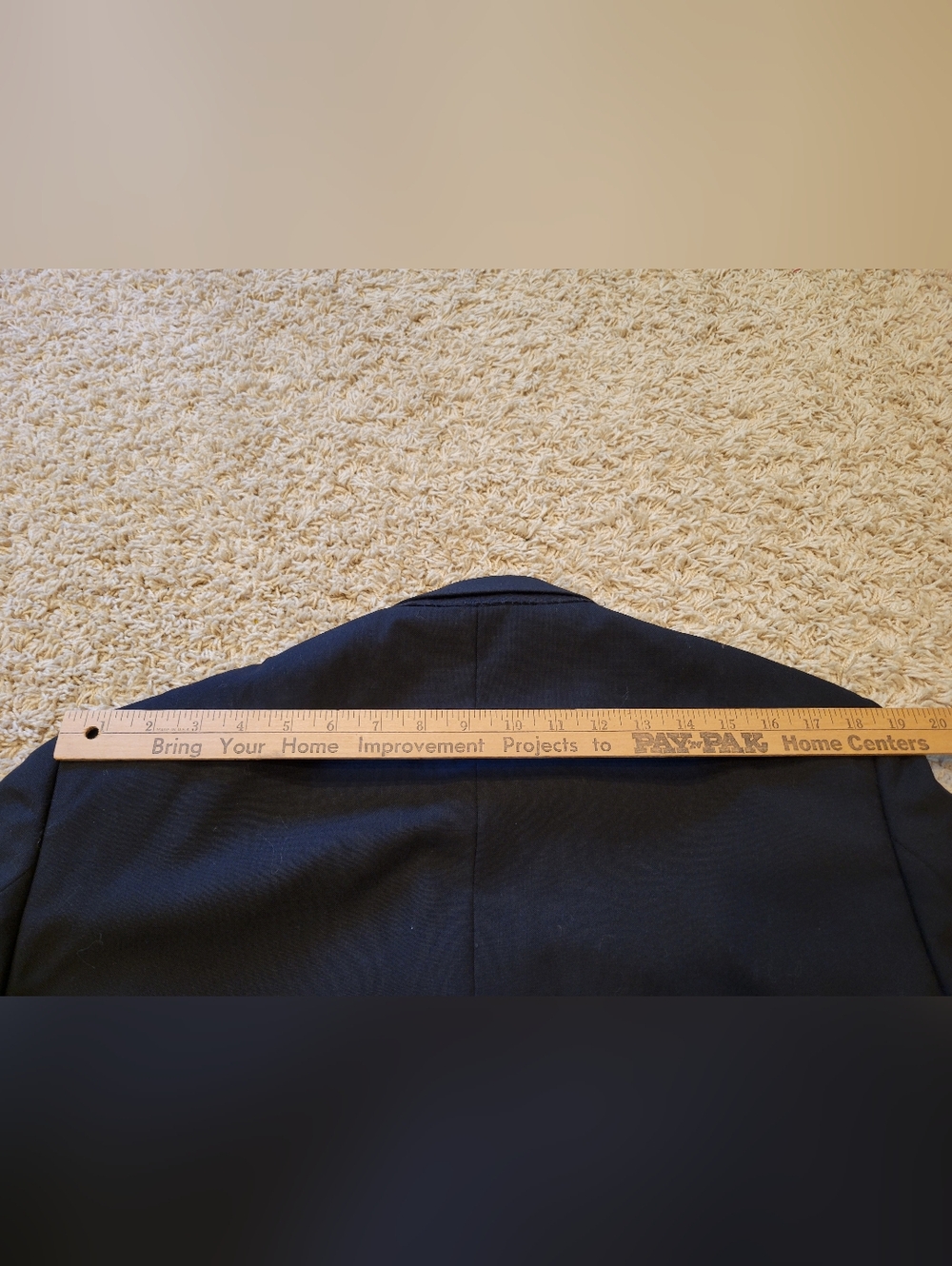Christian Dior Men's Black Tuxedo Jacket Satin Lapel Made in USA Size 44L - Picture 8 of 11